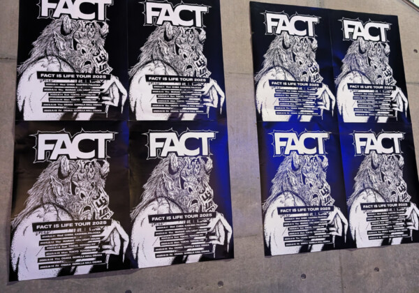 「FACT IS LIFE TOUR 2025」のフライヤー